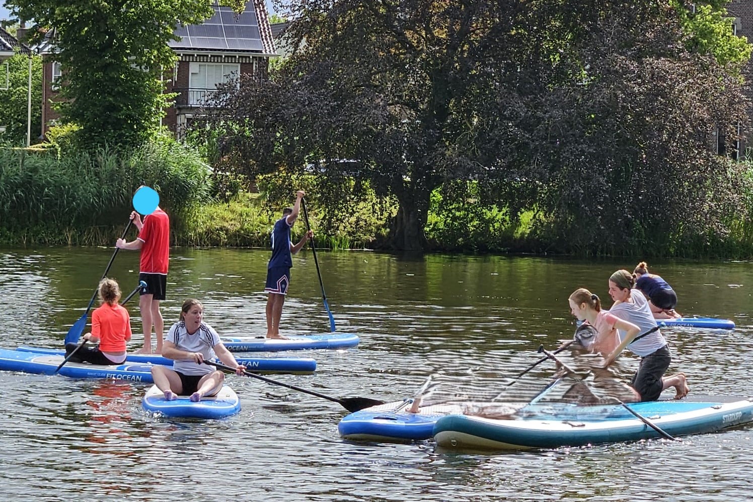 Het water op: samen suppen op de Berkel