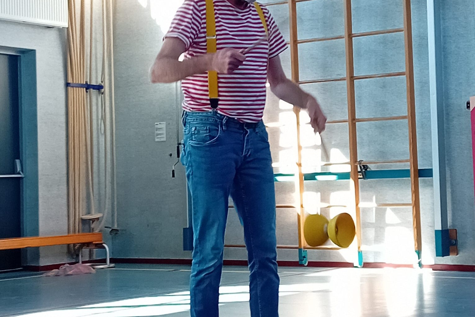 Jongleren en balanceren met circusartiest Bart Durant