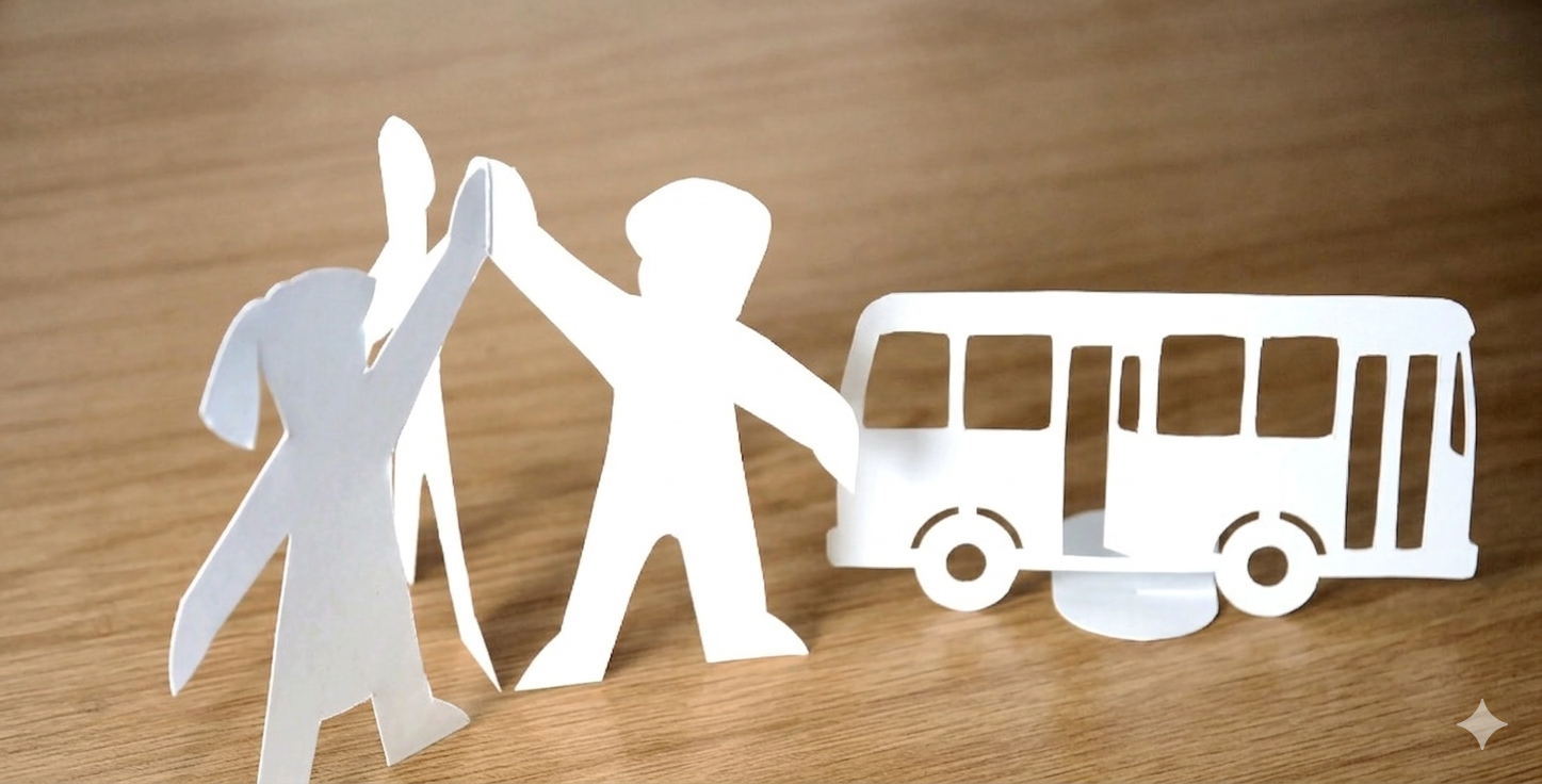 Leerlingen Anne Flokstraschool reizen zelfstandig met het openbaar vervoer dankzij oefenpassen Arriva